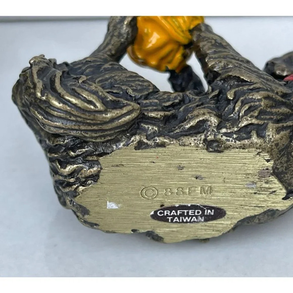 Lot of 7 Collection of Cat Figurines Statue Animals Hand Carved Decor - Picture 7 of 16